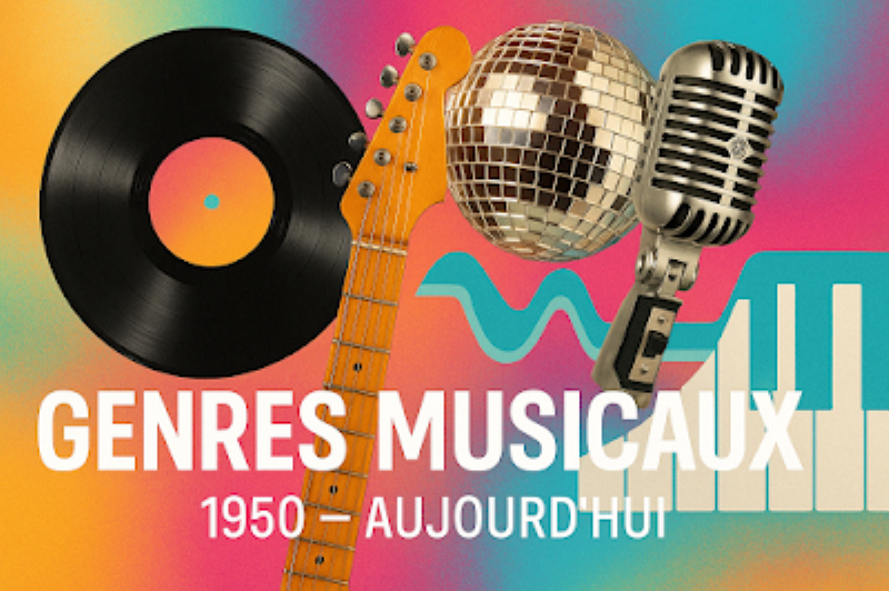 Évolution des genres de la musique française moderne, mélange des styles et influences